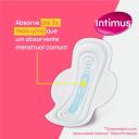 Absorvente Intimus 2 em 1 Suave com Abas com 8 Unidades