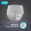 Roupa Íntima Descartável Masculina Plenitud Man P/M 8 unidades