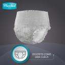 Roupa Íntima Descartável Masculina Plenitud Man G/XG 8 unidades