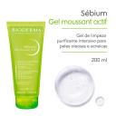 Gel de Limpeza Sébium Bioderma Gel Moussant Actif com 200ml