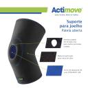 Joelheira Actimove Sports com Patela Aberta M com 1 unidade