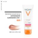 Protetor Solar Facial Vichy Capital Soleil UV-Glow Cor Clara a Média Clara FPS 60 com 40g