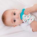 Luvinha Mordedor Buba Baby de Silicone Urso Azul com 1 unidade