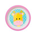 Prato Raso Buba Baby Animal Fun Girafa com 1 unidade
