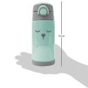 Garrafa Térmica com Canudo Buba Baby Gumy Verde com 400ml