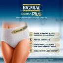 Roupa Íntima Descartável Unissex Bigfral Derma Plus P/M 7 unidades