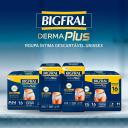 Roupa Íntima Descartável Unissex Bigfral Derma Plus P/M 7 unidades