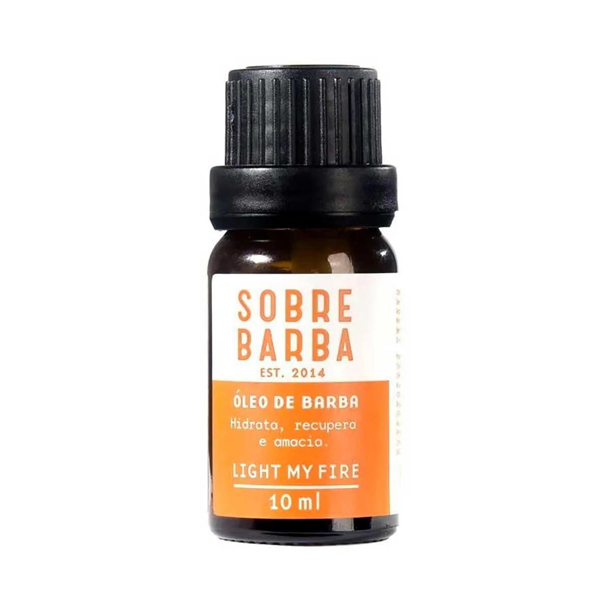 Óleo de Barba Sobrebarba Light My Fire com 10ml
