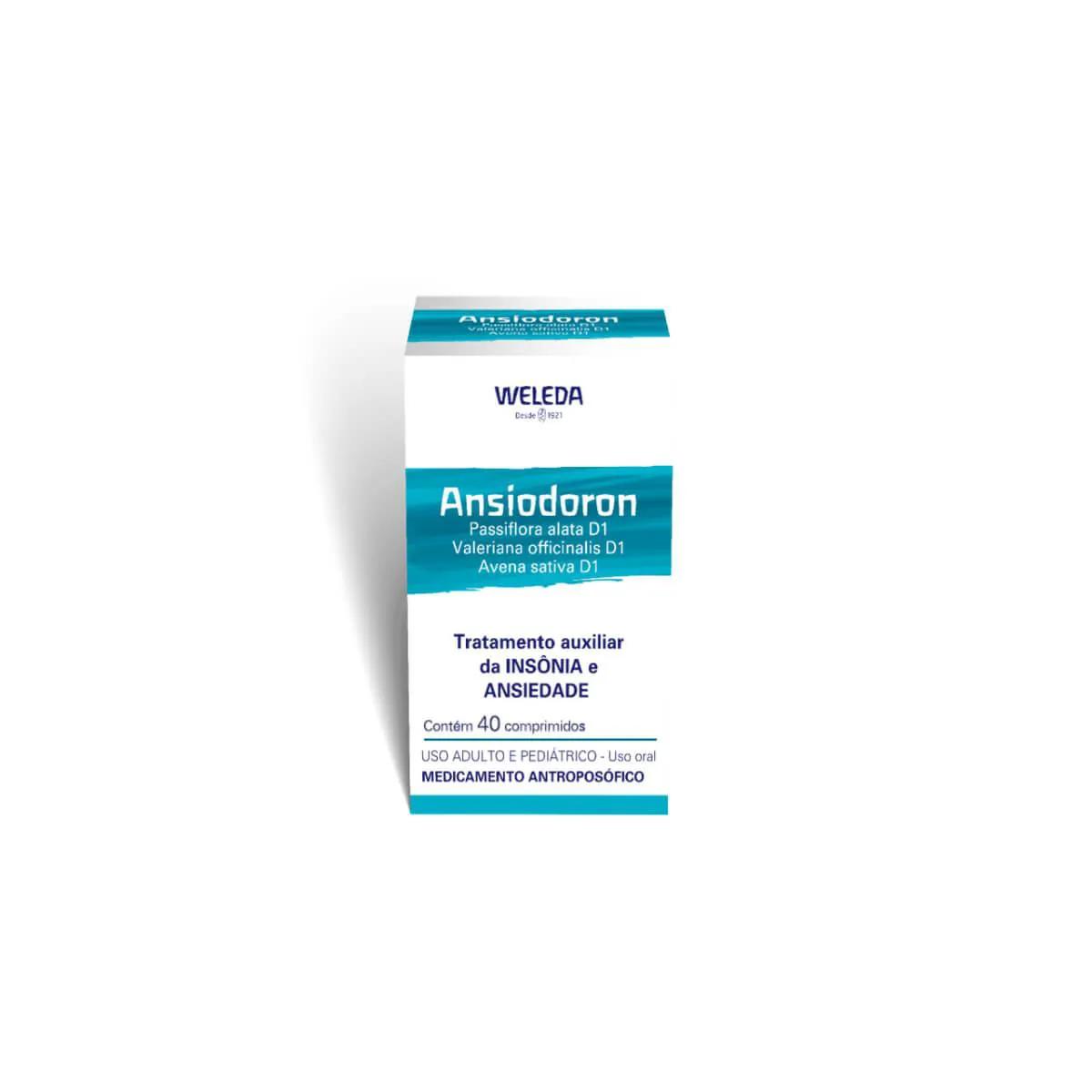Ansiodoron com 40 comprimidos