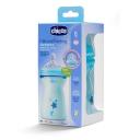 Mamadeira Chicco Step Up Fluxo Rápido 6m+ Azul de 330ml