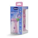 Mamadeira Chicco Step Up Fluxo Rápido 6m+ Rosa de 330ml