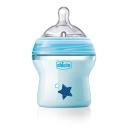 Mamadeira Chicco Natural Feeling Color 0m+ Azul de 150ml