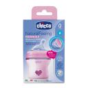 Mamadeira Chicco Step Up Fluxo Normal 0m+ Rosa de 150ml