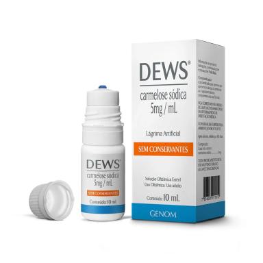 Dews 5mg/ml Solução Oftálmica com 10ml