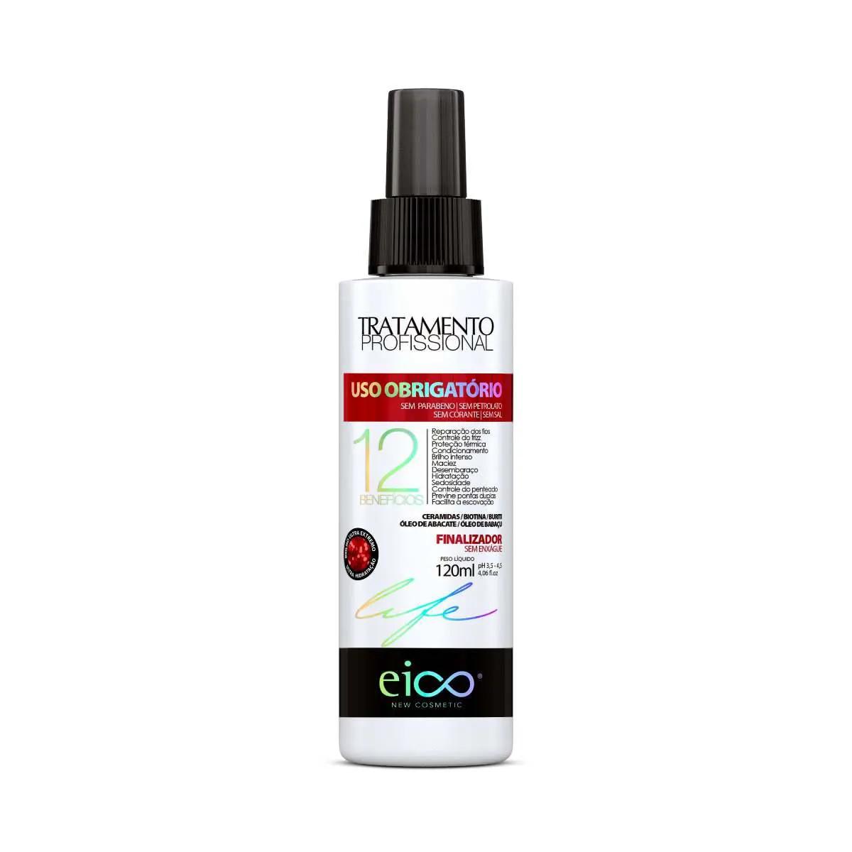 Leave-In Finalizador Eico Life Uso Obrigatório com 120ml