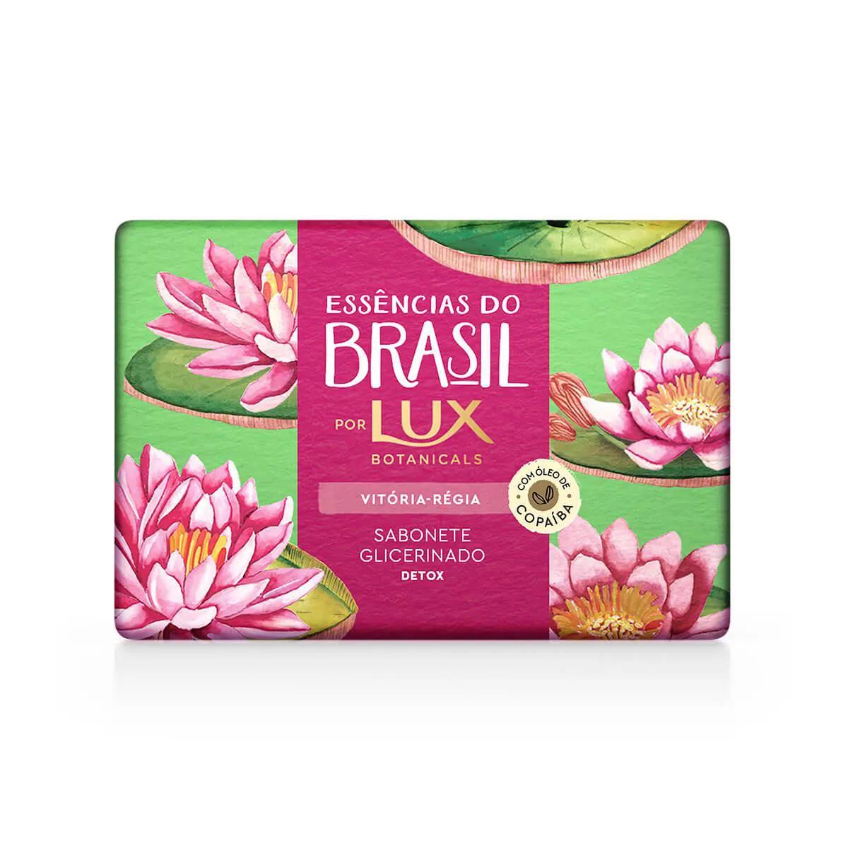 Sabonete em Barra Lux Botanicals Essências do Brasil Vitória-Régia com 120g