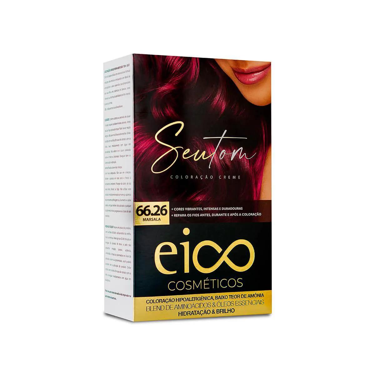 Tintura Eico Seu Tom 66.26 Marsala com 1 Unidade