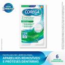 Limpador de Dentadura Corega Tabs com 6 comprimidos efervescentes