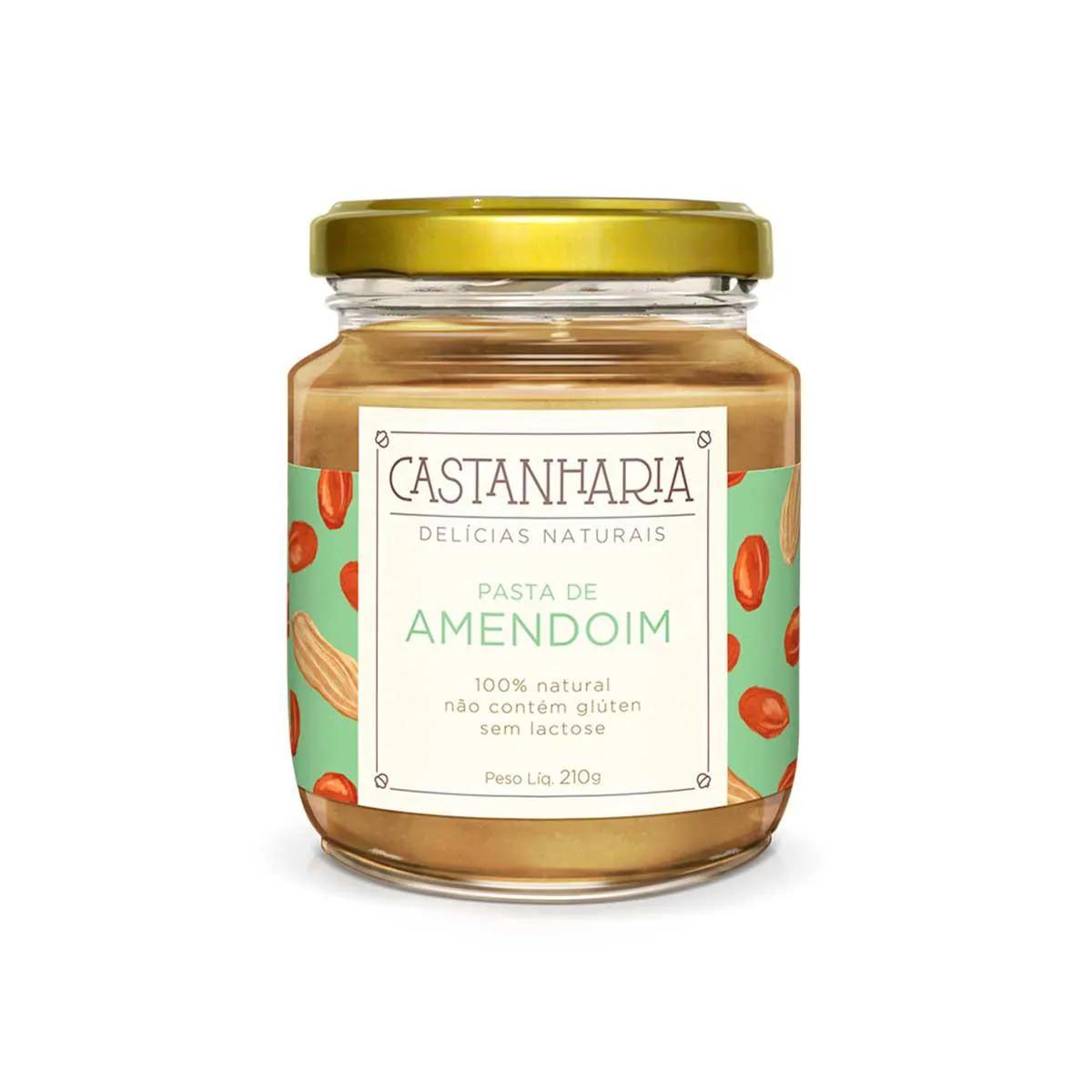 Pasta de Amendoim Castanharia 210g