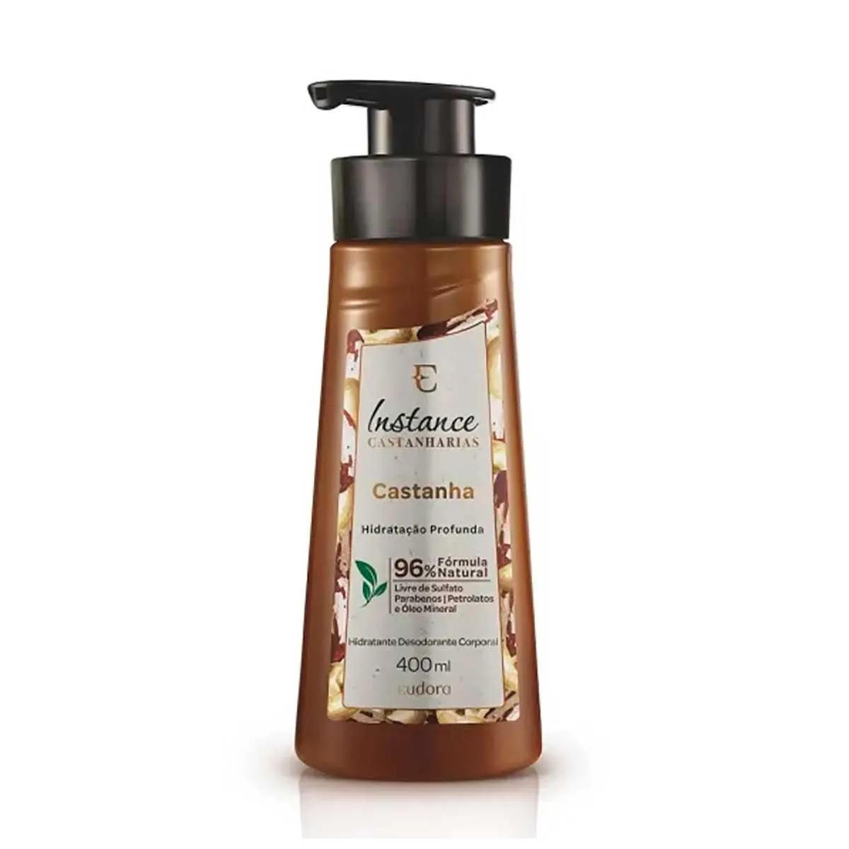 Hidratante Desodorante Corporal Instance Castanharias Castanha 400ml