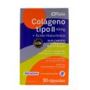 Colágeno tipo II 40mg + Ácido Hialurônico Raia com 30 cápsulas