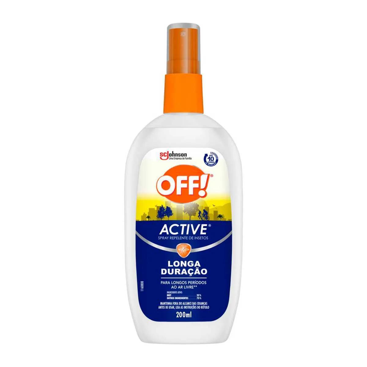 Repelente Off Longa Duração Spray 200ml
