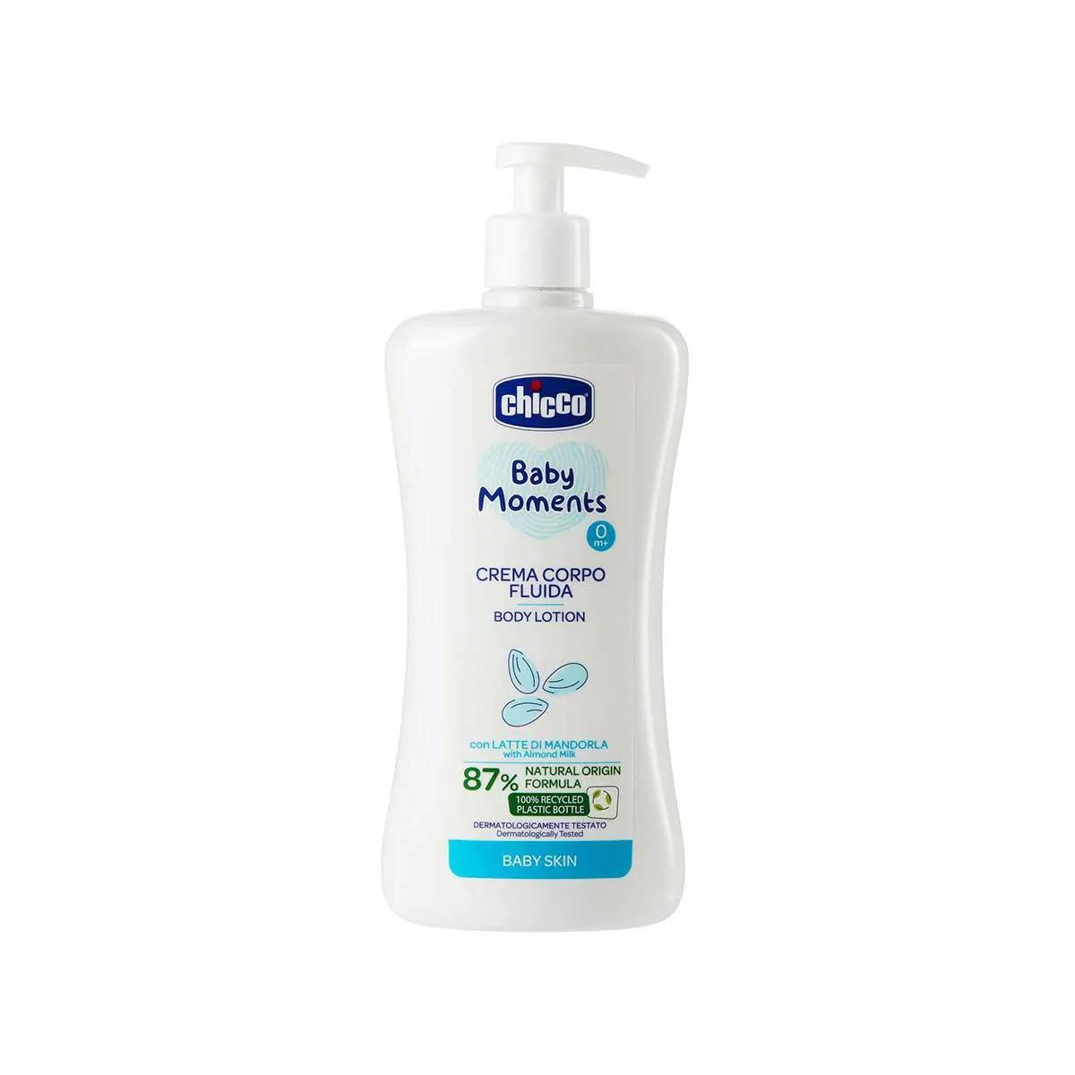 Loção Hidratante Chicco Infantil Baby Moments 500ml