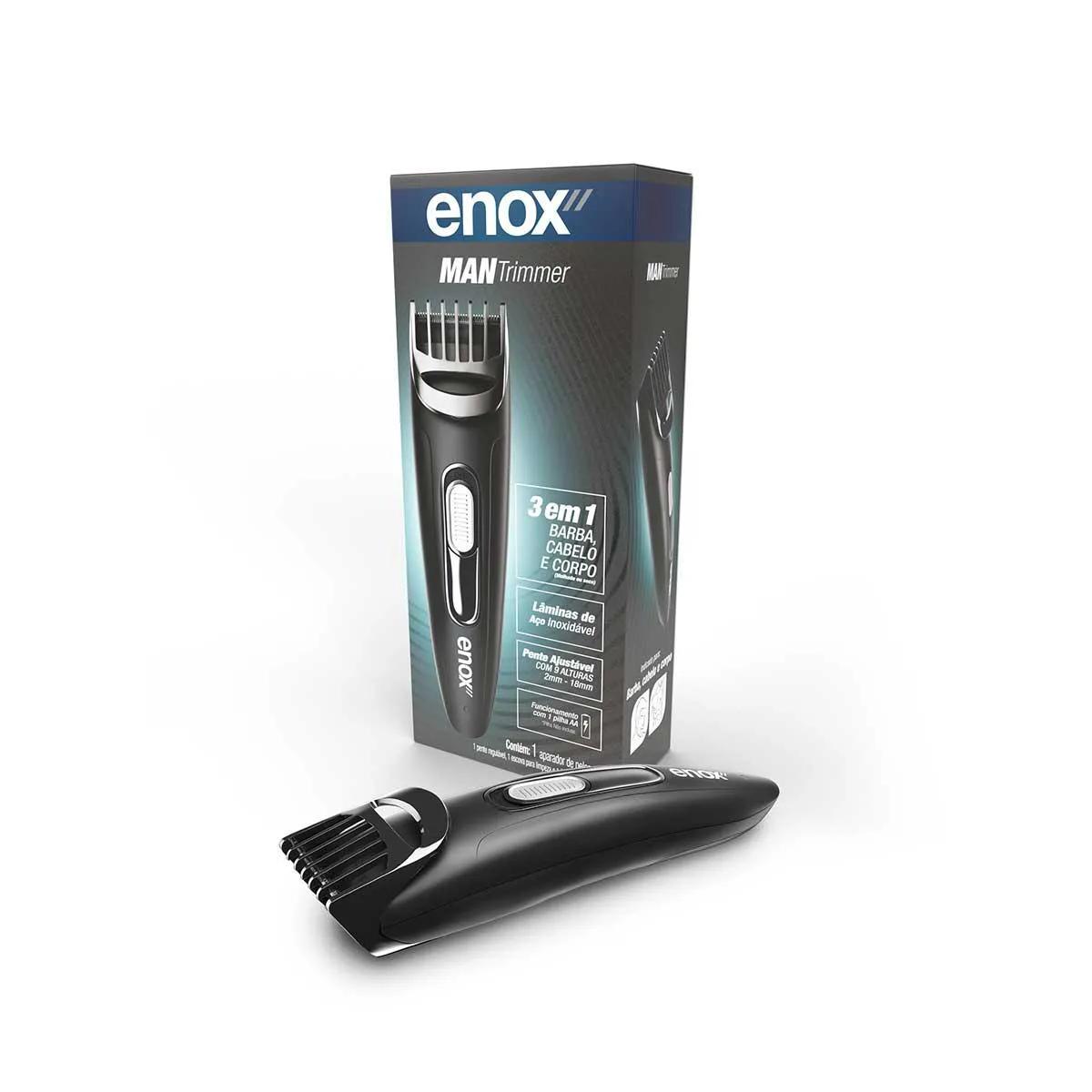 Aparelho de Aparar Pelos Enox Man Trimmer 1 Unidade