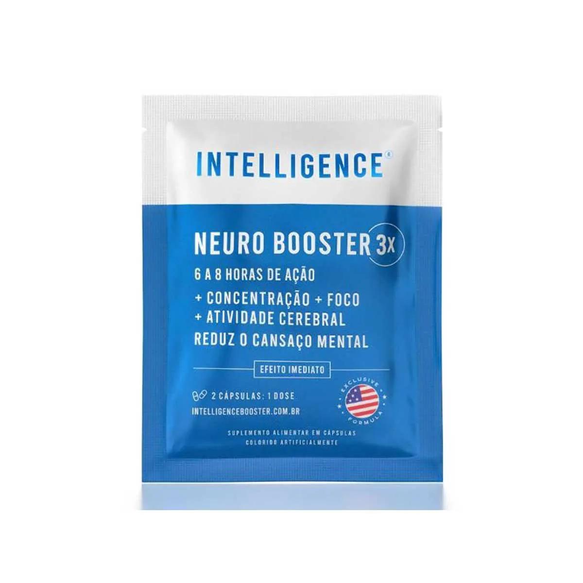 Suplemento Alimentar Intelligence Neuro Booster 2 Cápsulas