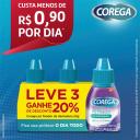 Kit Corega Pó 22g Leve 3 Ganhe 20% de Desconto