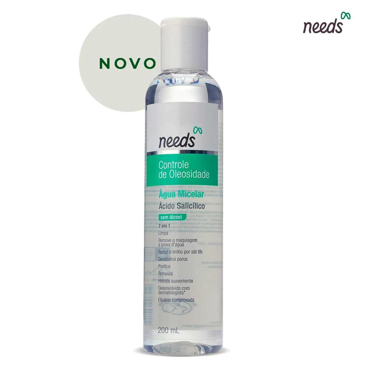 Água Micelar Needs Controle de Oleosidade 200ml