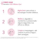 Demaquilante Micelar Bifásico Bioderma Sensibio H2O Eye Olhos e Lábios 125ml