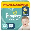 Fralda Pampers Confort Sec XG 88 unidades