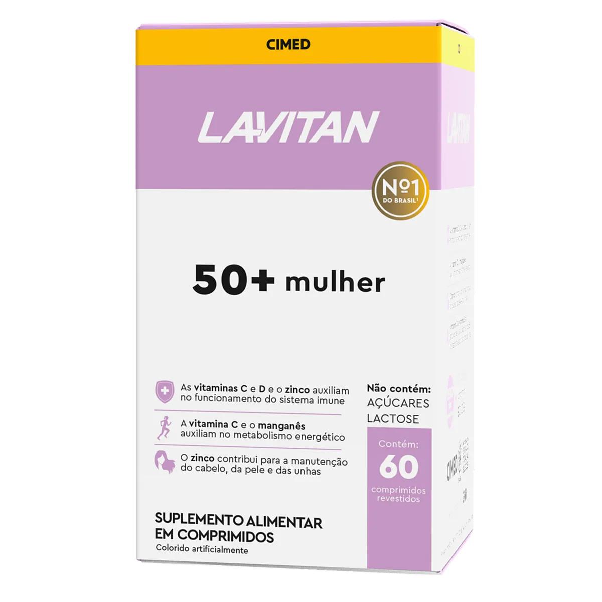 Lavitan 50+ Mulher 60 cápsulas