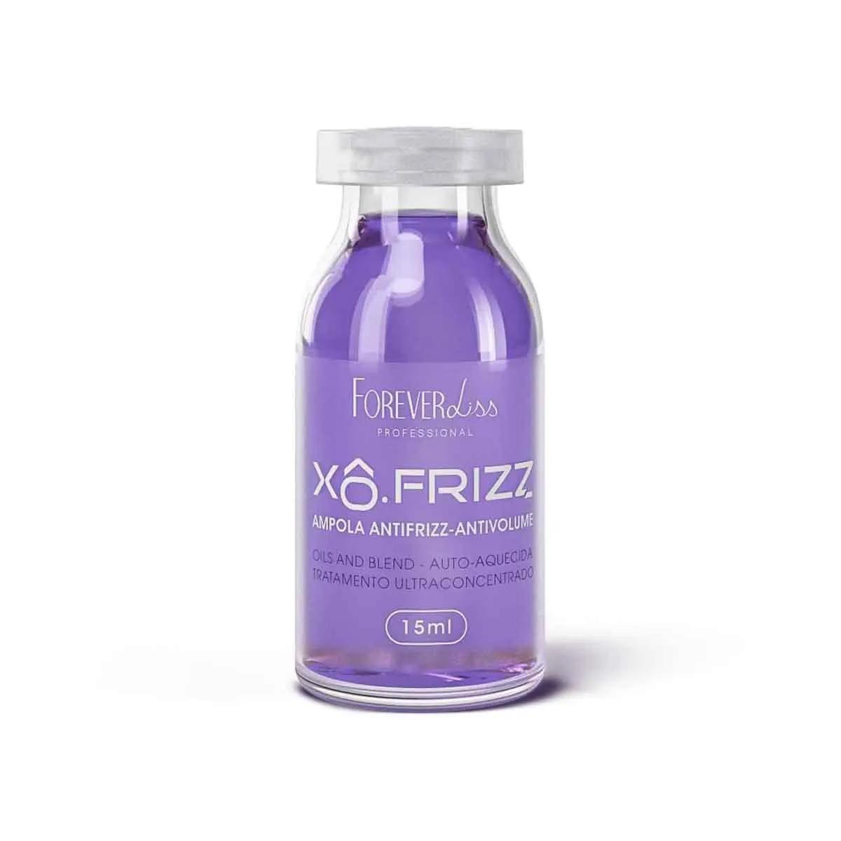 Ampola Capilar Antifrizz e Antivolume Xô Frizz Forever Liss 15ml