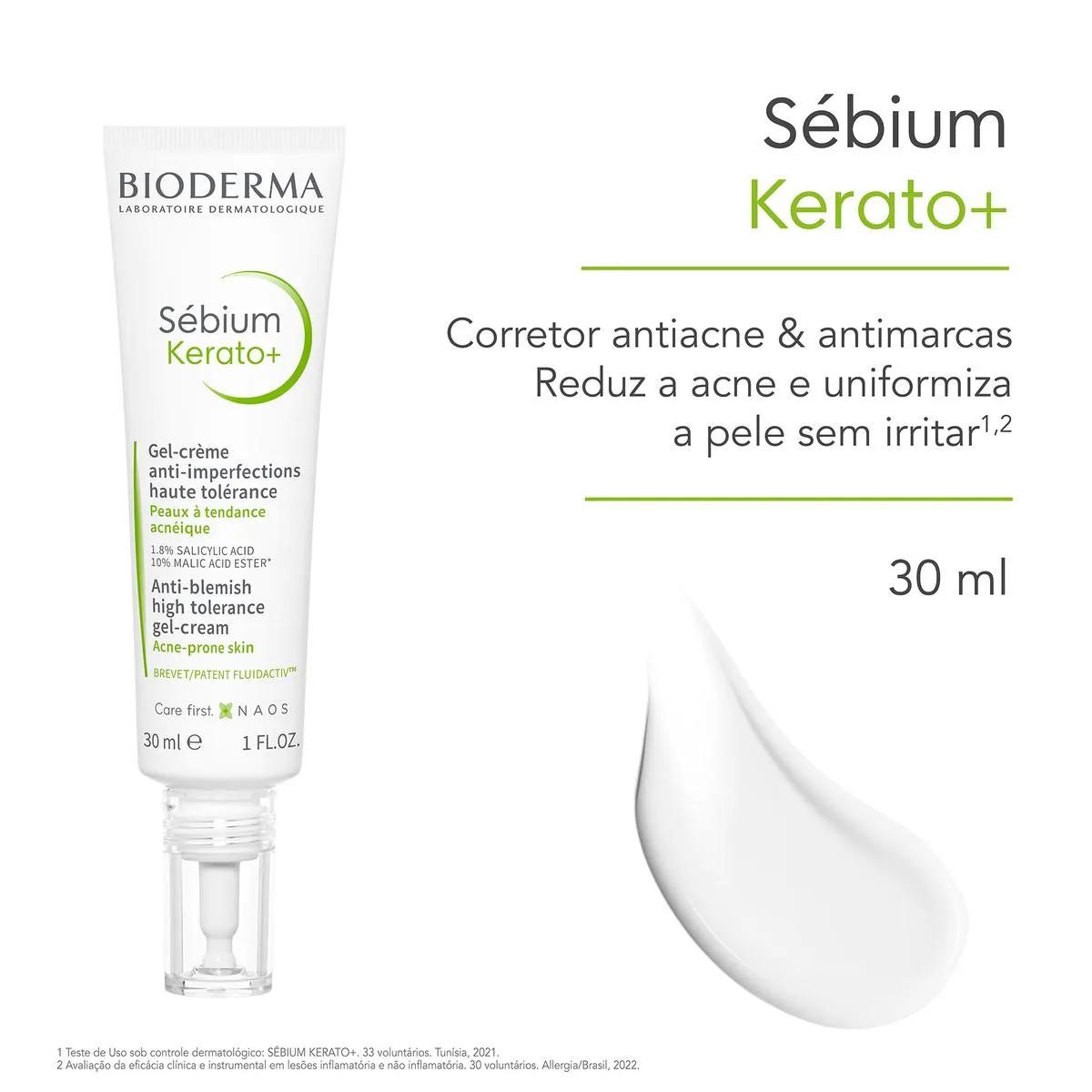 Sébium Kerato+ Bioderma Gel creme 30ml