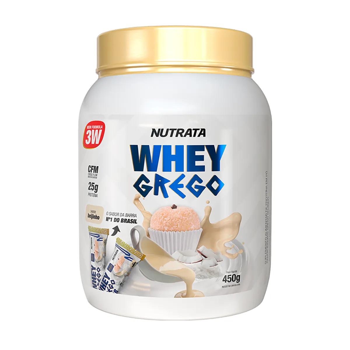 Whey Grego Nutrata Beijinho 450g