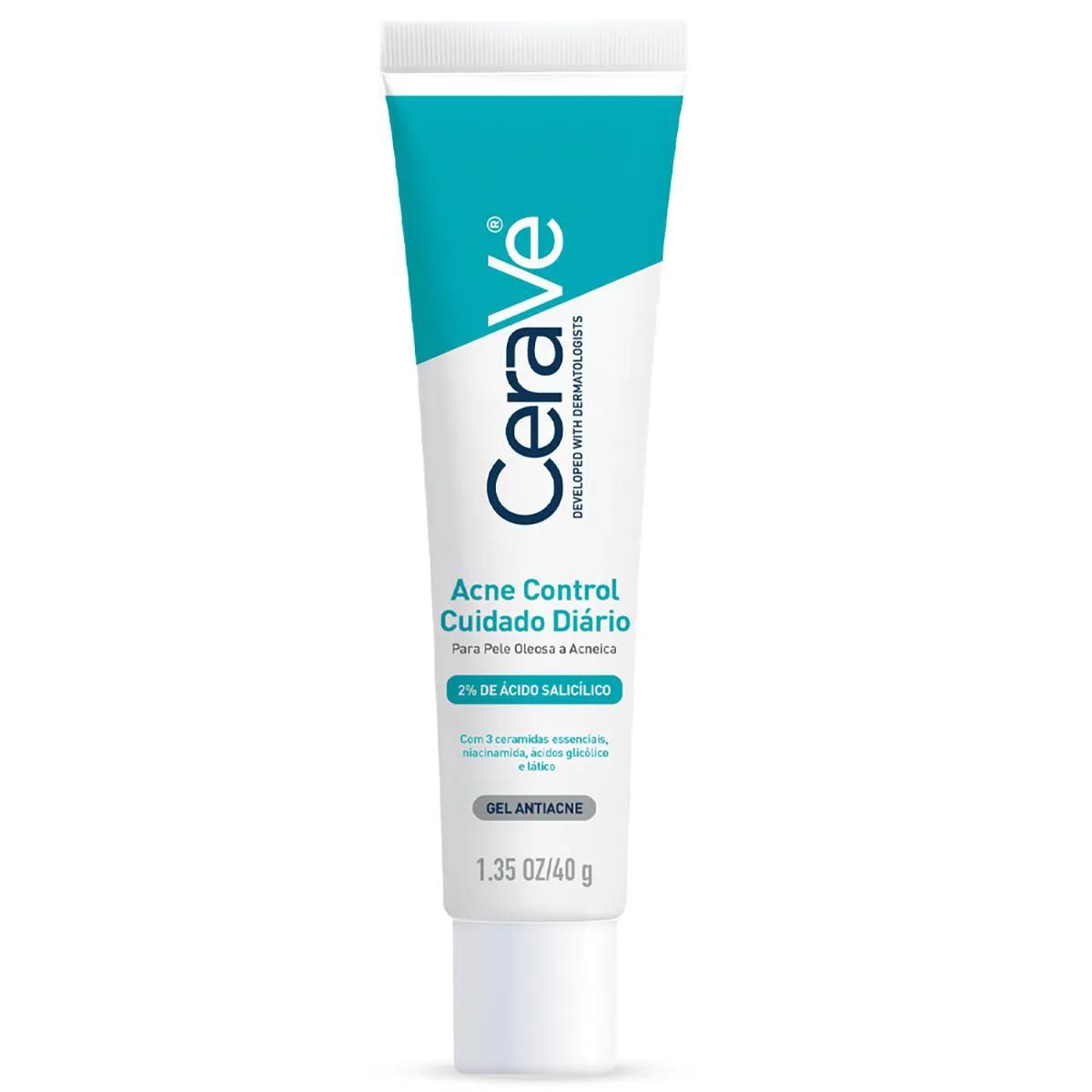 Gel Antiacne Cerave Acne Control Pele Oleosa a Acneica 40g