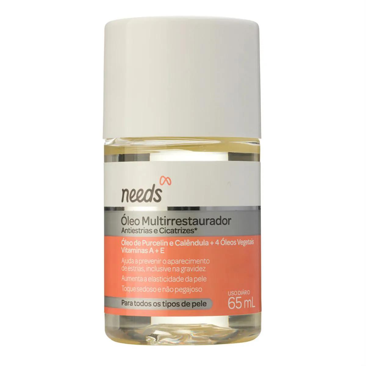 Óleo Multirrestaurador Needs Antiestrias e Cicatrizes 65ml