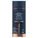 Barbeador King C. Gillette Duplo Fio + 5 Lâminas