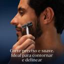 Barbeador King C. Gillette Duplo Fio + 5 Lâminas
