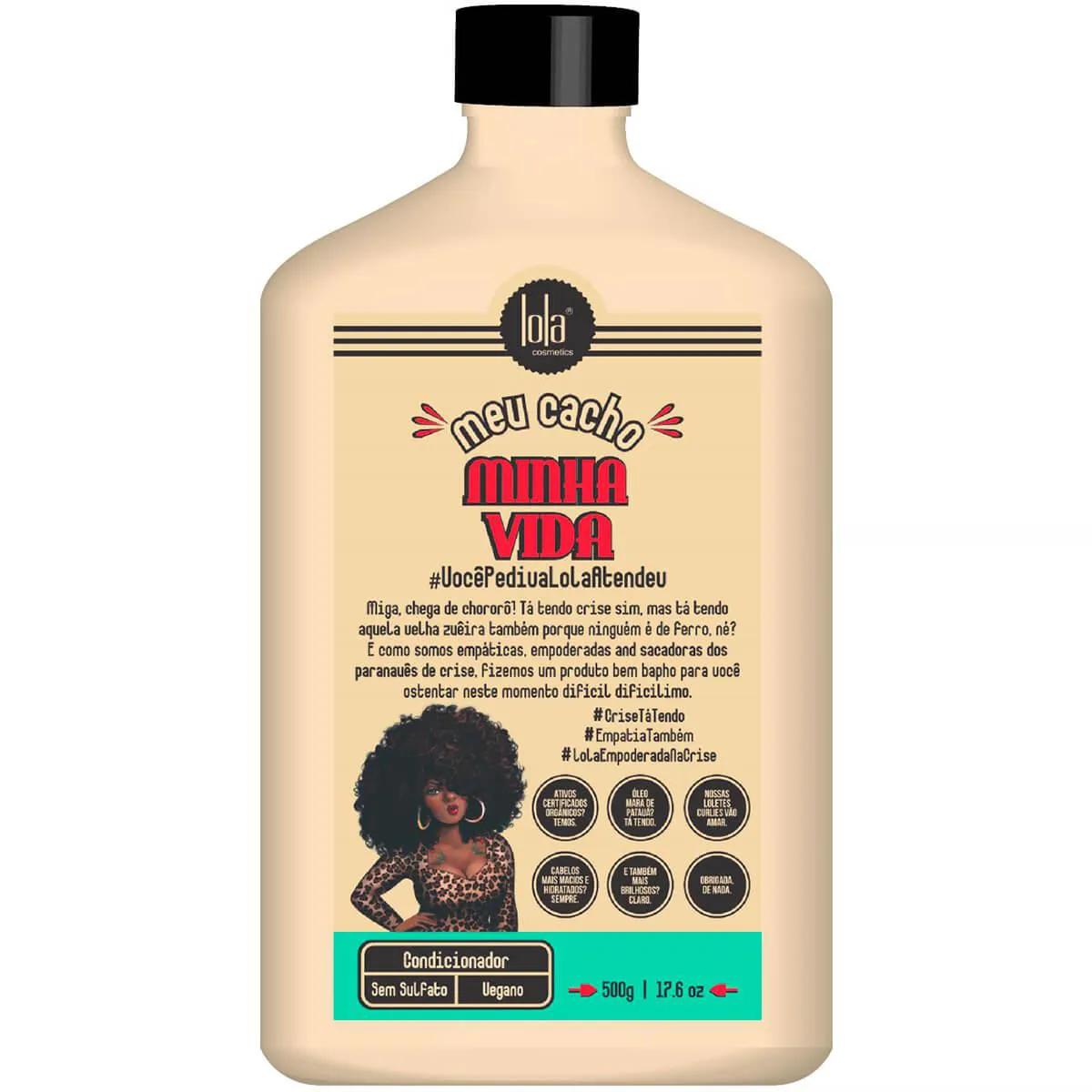 Condicionador Lola Meu Cacho Minha Vida Cabelos Cacheados com 500g