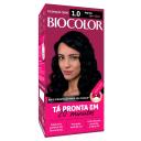 Biocolor Kit Econômico Coloração Creme 1.0 Preto Peça-Chave com 1 unidade