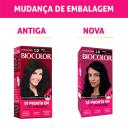 Biocolor Kit Econômico Coloração Creme 1.0 Preto Peça-Chave com 1 unidade