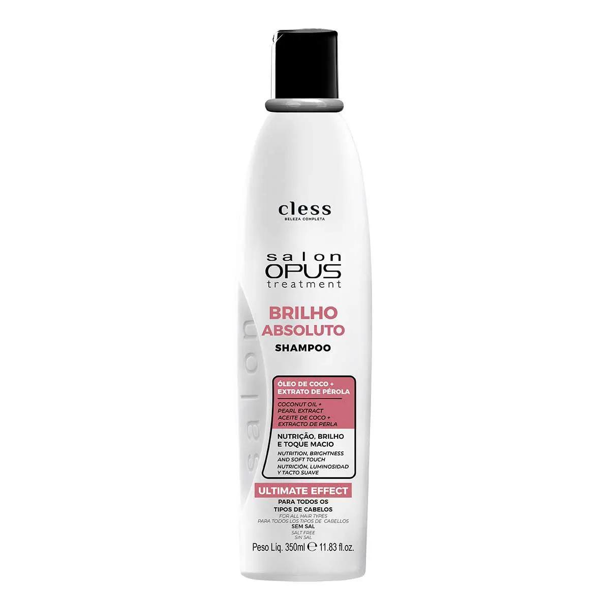 Shampoo Salon Opus Brilho Absoluto 350ml