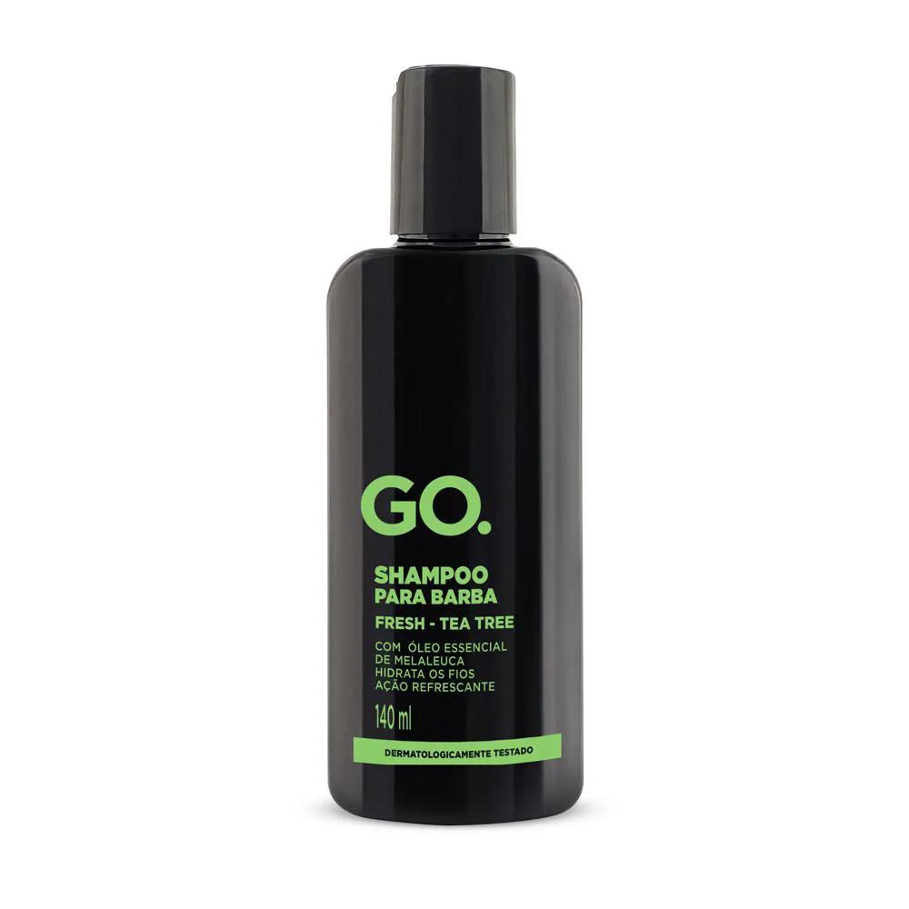 Shampoo para Cabelo e Barba GO Tea Tree 140ml