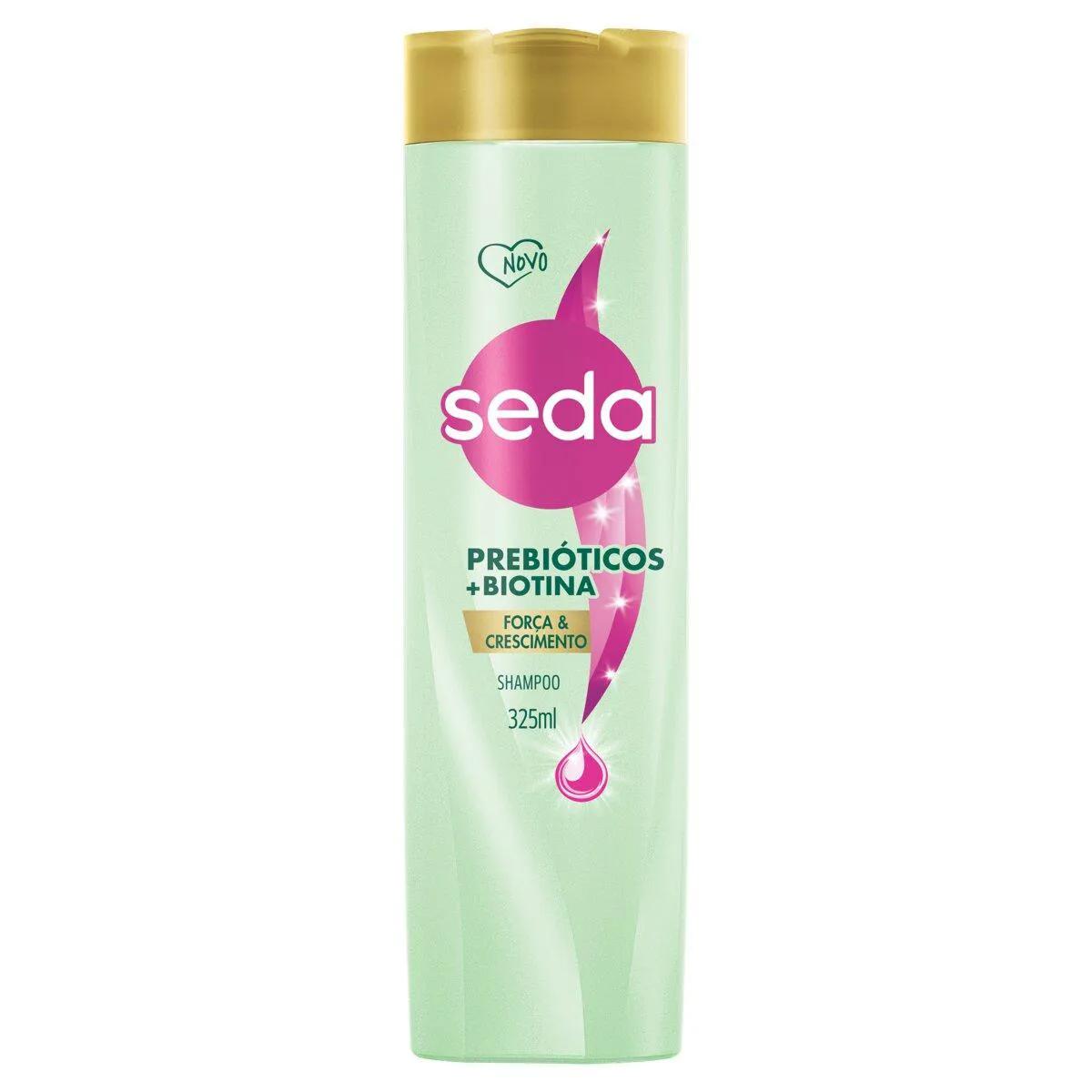 Shampoo Seda Força e Crescimento Prebióticos + Biotina 325ml