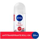 Desodorante Nivea Dry Comfort Roll On Antitranspirante com 50ml