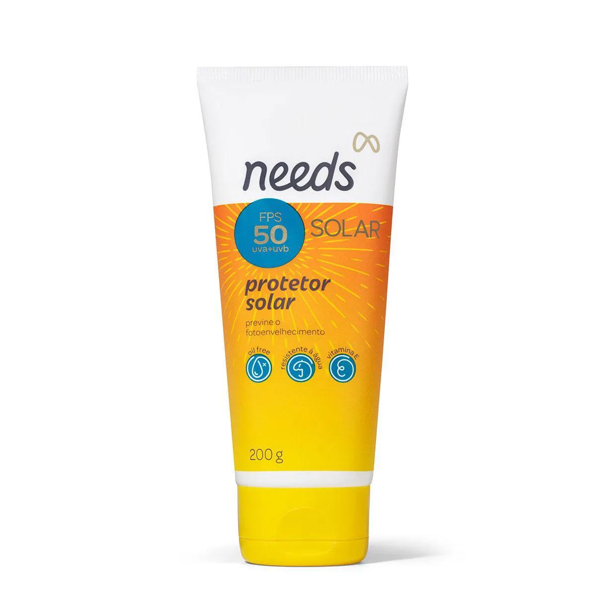 Protetor Solar Corporal Needs Solar FPS50 com 200g