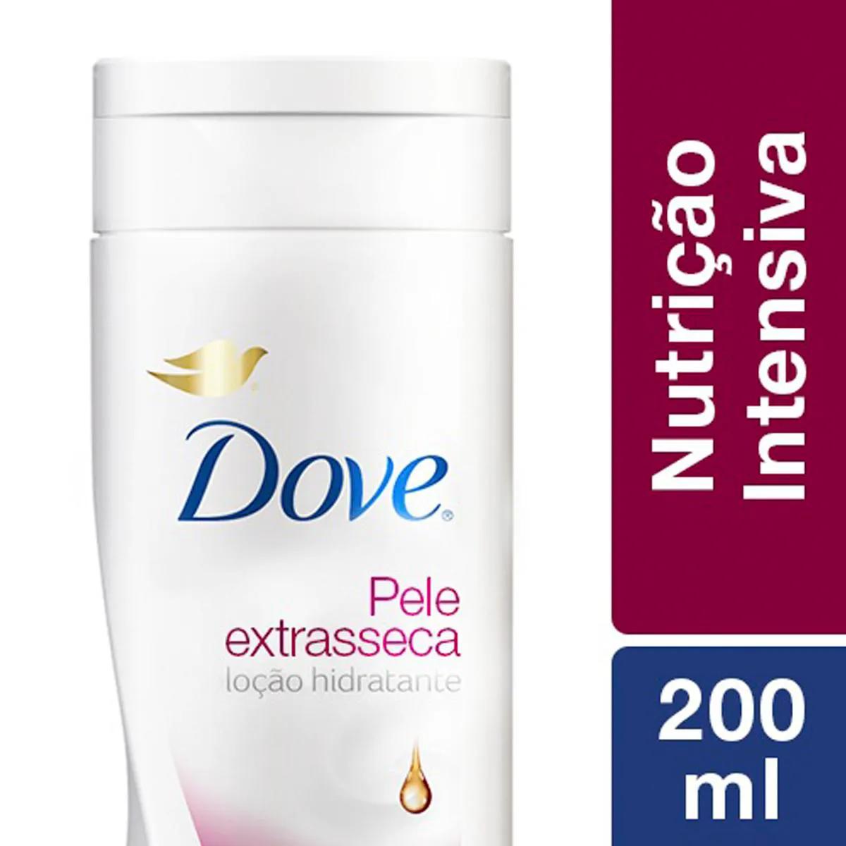 Loção Hidratante Dove Nutrição Intensiva Pele Extrasseca com 200ml